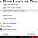 Extra link options on Chrome for Windows.